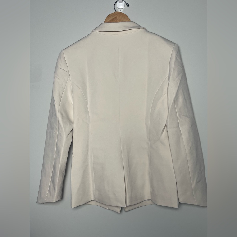 Commense | Ivory Single Button Front Blazer Jacke… - image 8